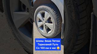 Skoda: Торможение 100-0 Зимняя Резина Летом Тест Dragy 😉 (2026)