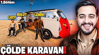 ÇÖLDE KARAVAN YAPIP UZUN YOLA ÇIKIYORUZ! AŞIRI KEYİFLİ! Nomad Drive #1