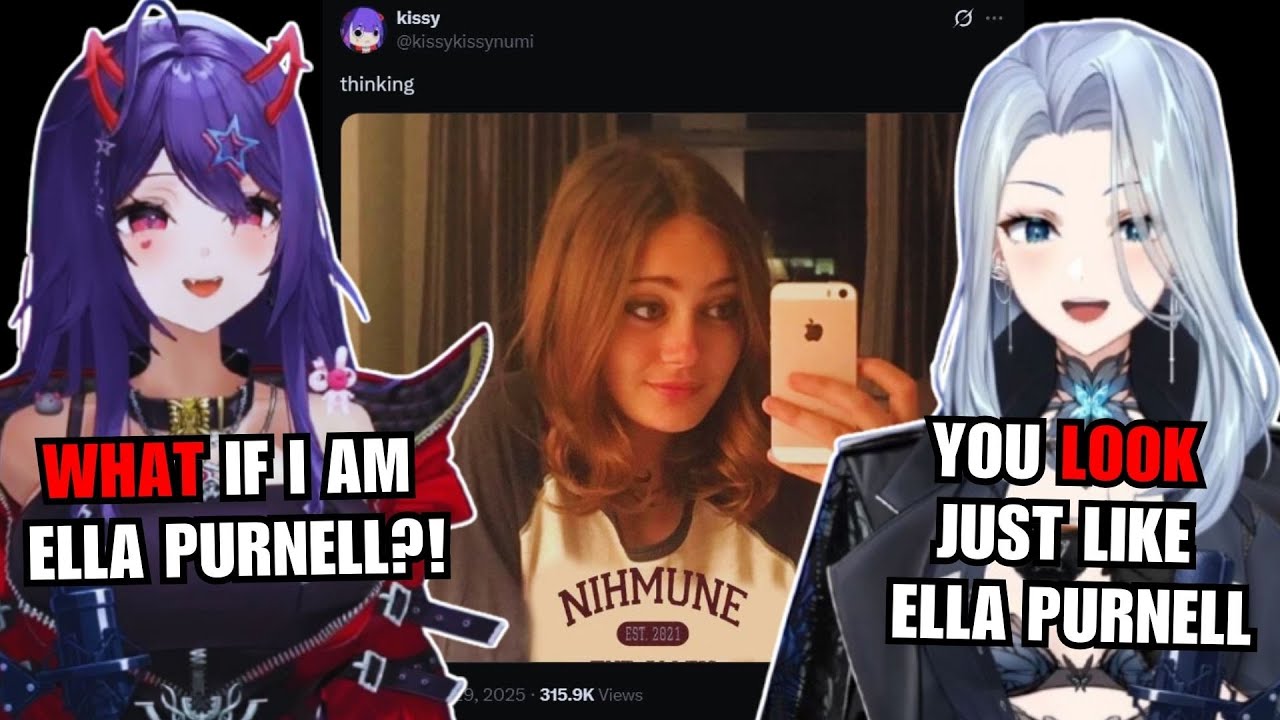 AmaLee is Shocked How Numi Looks Like Ella Purnell