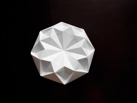 Схема оригами алмаз