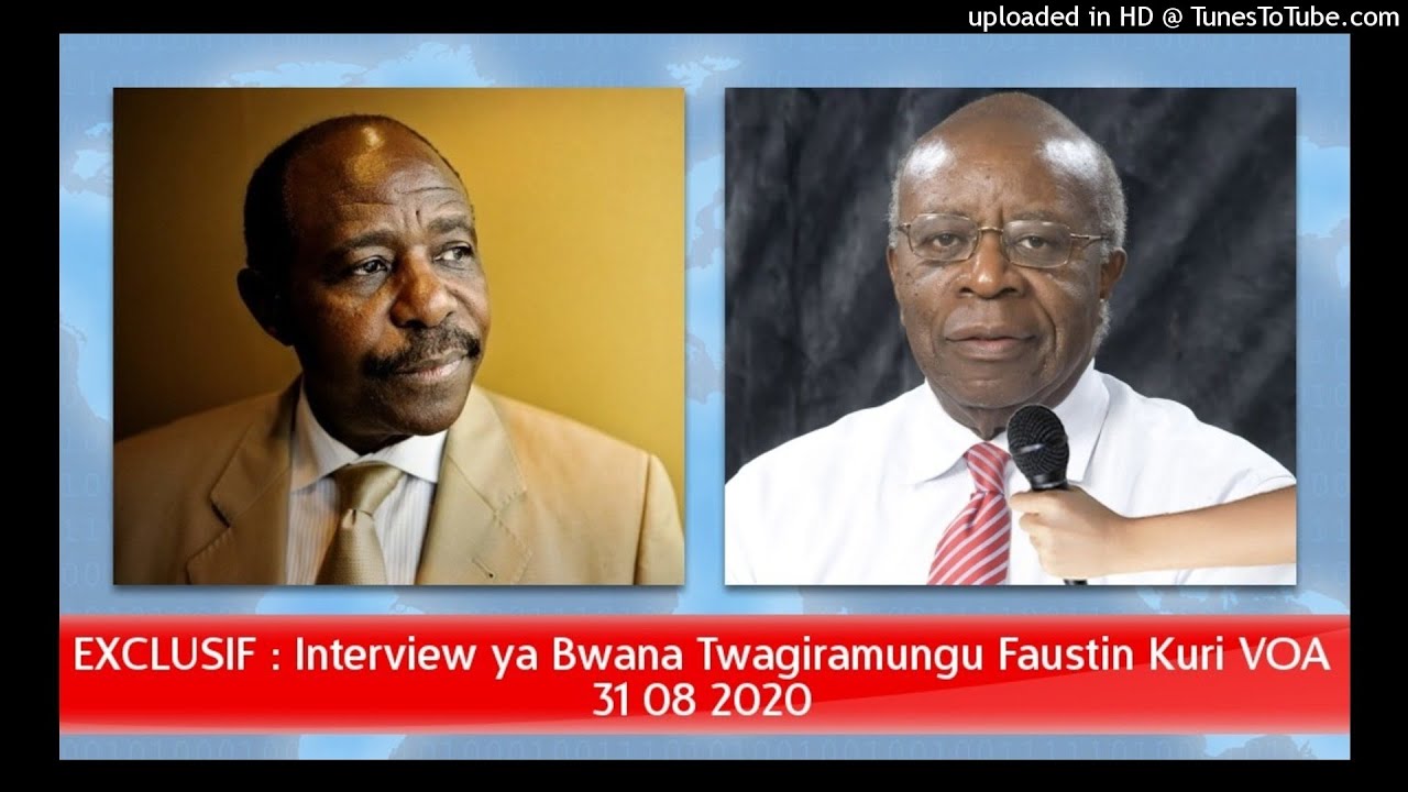 EXCLUSIF : Interview ya Bwana Twagiramungu Faustin Kuri BBC 31 08 2020 ...