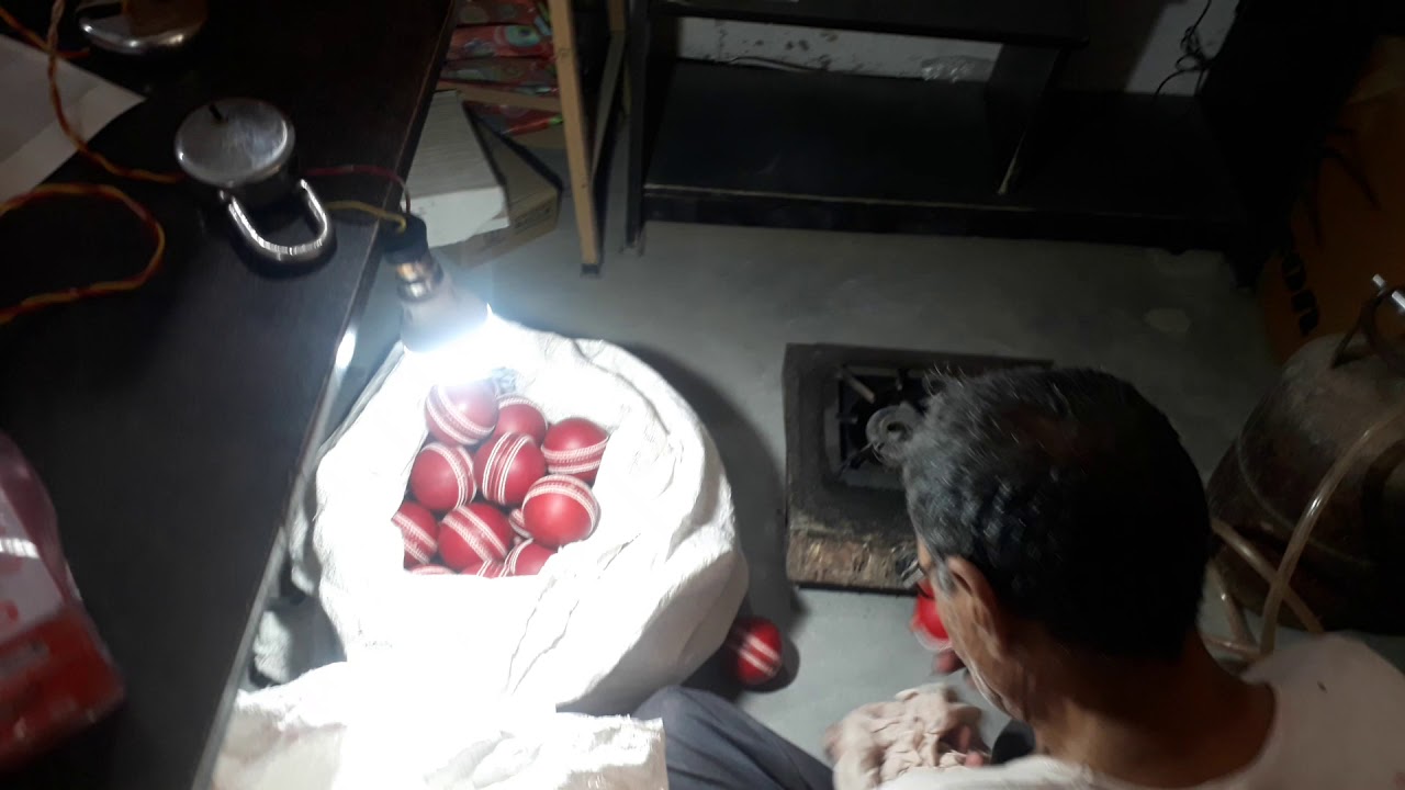 Heating Process for Cricket Ball Finishing by NX Team