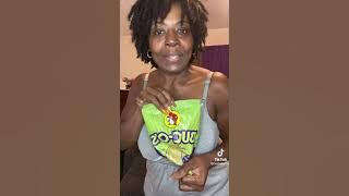 Black Ebony Granny in Night Gown