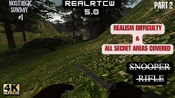 #1 Return to Castle Wolfenstein (RealRTCW 5.0 mod) gameplay Part: 2