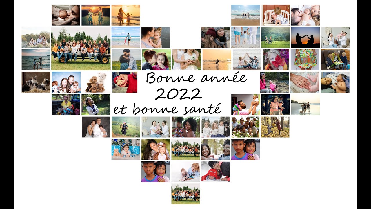 Créez un assemblage de photos en forme de coeur avec GIMP et G'MIC   filtre Montage multi rows