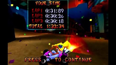 Crash Team Racing - Oxide Time Trial #10: Dragon Mines