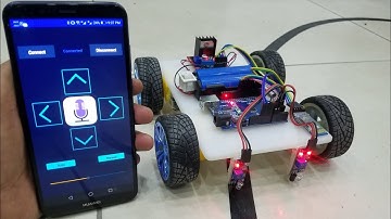 How to Make a Line Follower and Android Application Control Robot | Arduino and MIT App Inventor