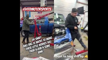 Ls swapped Colorado getting ready #mechanic #garage #racing #ls #4l80e  @Ffdmotorsports