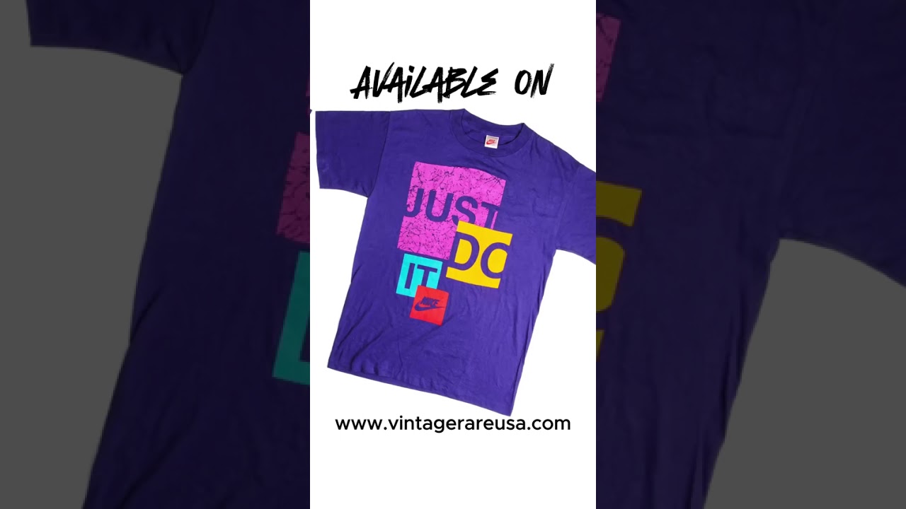 Vintage Nike Drop 1990S - Vintage Rare USA