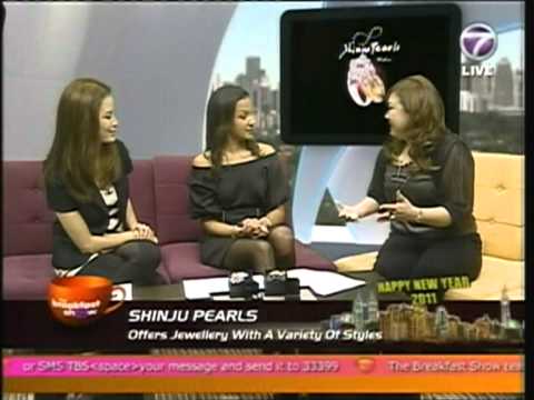 Shinju Pearls NTV7 Breakfast Show with Daphne Ikin...