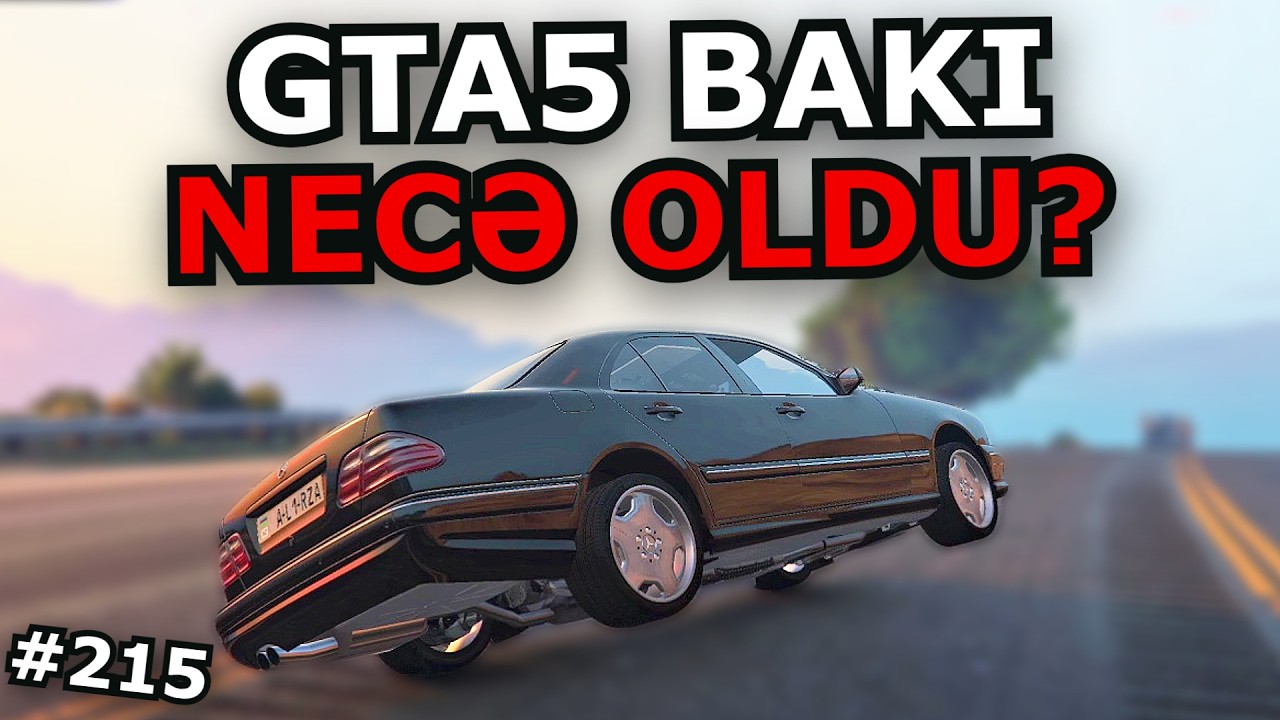 AVTOŞ 4 GÖZ, XƏZƏR, AZSAMAND SÜRDÜM [GTA5 BAKI] #215 Azərbaycanca