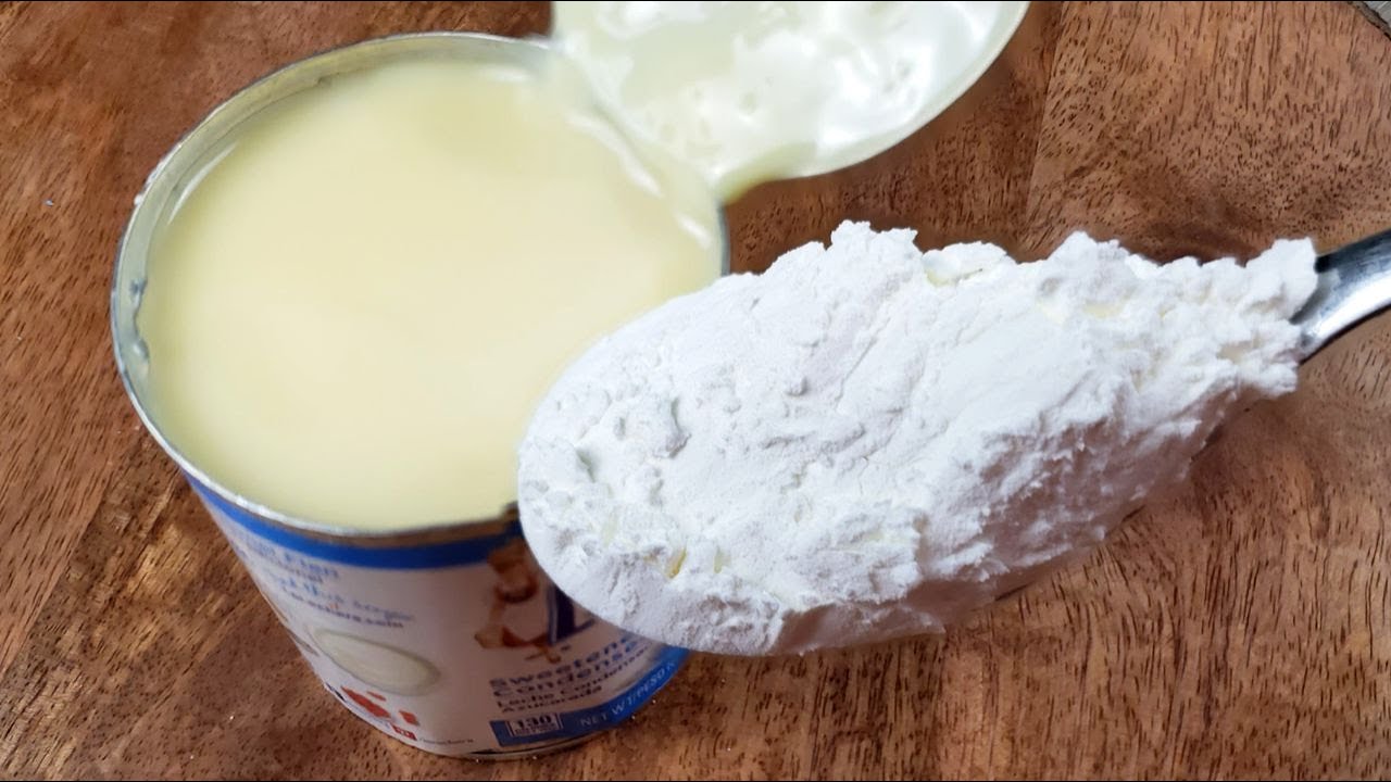 Mix Condensed Milk & Corn Starch | Cookies that Melt in your Mouth