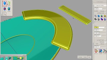 Alias Studio 2008 - Feature Specific Data Modeling DSM-Bend