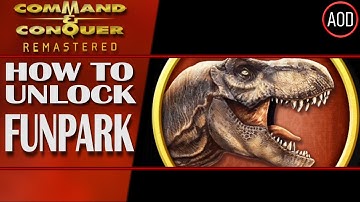 Command and Conquer Remastered: Tiberian Dawn - How to unlock Funpark - Fun park Dinosaur Missions