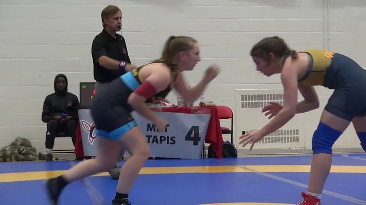 2019 York Open WW59kg Olivia Gillis (Guelph) vs Ka...