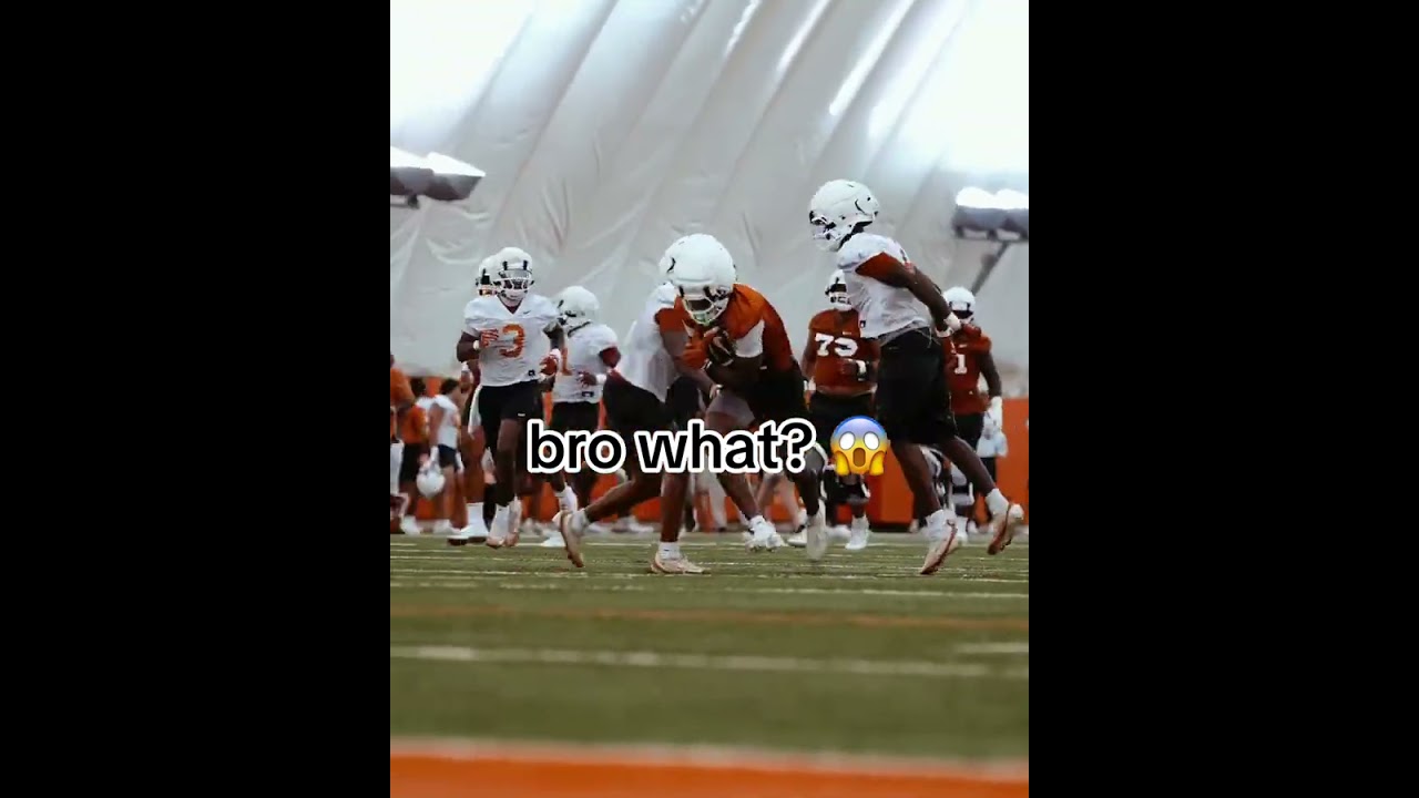 Cam Coleman on Texas will be cinema 😮‍💨 (via texasfootball/X)