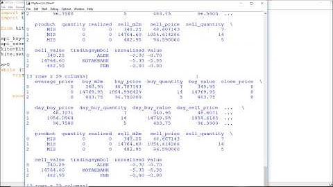 Book or Exit Order Complete from a BUY/SELL Transaction-KiteConnect 3.0-Python p.2