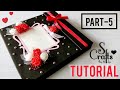 How to make Scrapbook cards Page 5 tutorial | Anniversary gift Birthday gift | S Crafts