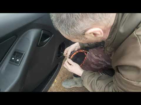 Замена штатных динамиков в LADA Granta FL на DL Audio Gryphon PRO 165