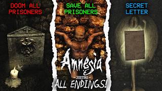 Amnesia: Justine | ALL ENDINGS! (Bad, Good, Secret)