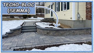 How To Build a Curved Sitting Wall (DIY) | TechoBloc (Semma)