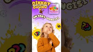 Dikkat Testi - Çocuklar için Dikkat Gelişimi | En Sert Hangisi🌀 #okuloncesiegitim #totipofi