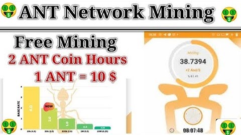 Ant Network Mining Review || New Crypto Coin in Market || 1 ANT = 10$ very soon ||