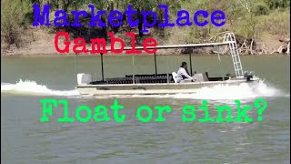 Marketplace Gamble  Houseboat Converted to Party Boat Purchase!