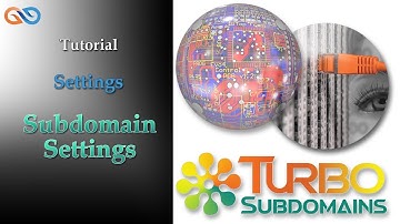 Turbosubdomains Tutorial | Settings- Subdomain Settings
