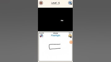 Draw Puzzle Level 6 Draw FlashLight Completed Gameplay Shorts