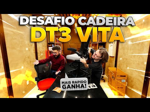 Montagem Tripla da DT3 Office Vita: A Melhor por Menos de 550 Reais