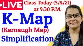 LIVE Class Of K-Map (Karnaugh Map) Simplification