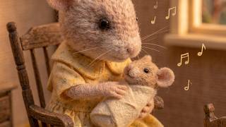Relaxing Felt Animation: Mouse Mom's Sweet Home Moments 😌