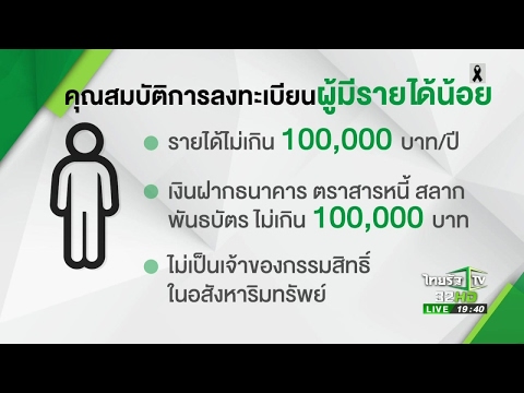 ธ.ก.ส.ทดสอบระบบลงทะเบียนคนจน  | 290360 | ไทยรัฐนิวส์โชว์