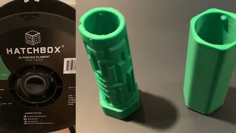 Using Hatchbox PLA for the first time and printing an awesome maze gift box!!!