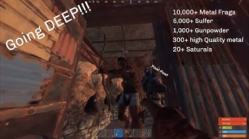 Rust - Going DEEP for Insane loot!