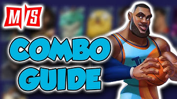 HOW TO COMBO WITH LEBRON JAMES IN MULTIVERSUS