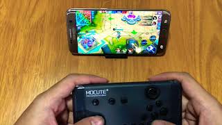 Testing Mocute 055 with Octopus app on Mobile Legends screenshot 1