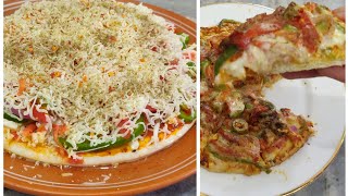 Veggie Cheese Pizza Recipe || Sanobar's Kitchen #snacks #eveningsnacks #iftar #sanobarskitchen #food