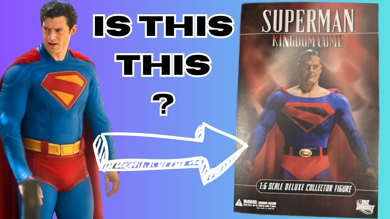 Kingdom Come Superman David Corenswet - Dc Direct 1/6 scale - YouTube
