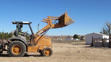 CASE Skip Loader Grader Safety By Operator Boring
