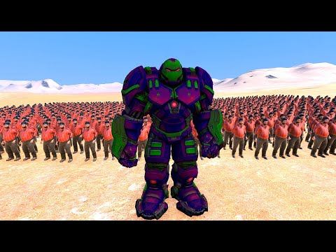 Hulkbuster vs 100 Recep İvedik Ordusu