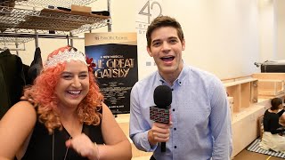 Jeremy Jordan, Eva Noblezada, Sam Pauly — The Great Gatsby Musical