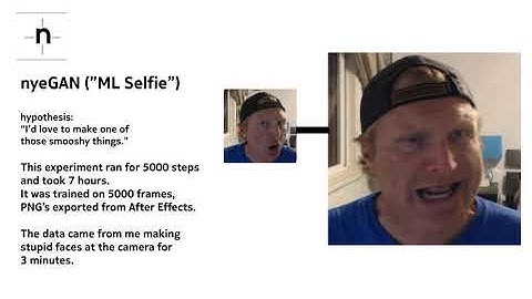 The Incredible nyeGAN, styleGAN2 experiments with RunwayML