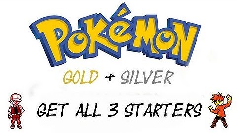 Pokemon Gold and Silver - How To Get All 3 Starter Pokemon | GameShark Codes