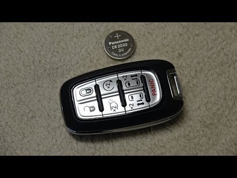Chrysler key fob battery replacement ( Pacifica, & PHEV Hybrid)