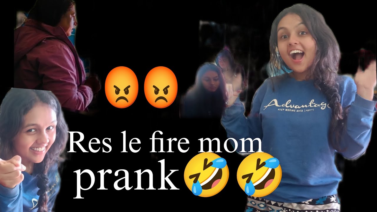 |prank to mom| |funny prank|  res le aagho hunu vayo🤣🤣🤣