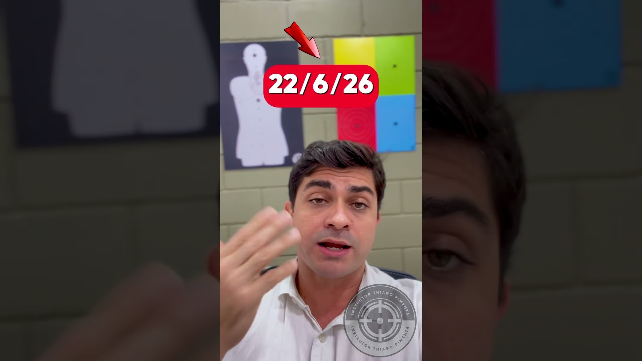 Atenção CACs com crafs e CR com validade de 10 anos! Não durma no ponto, renove seus exames!