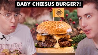 UK's Ultimate "CHRISTMAS BURGERS"🍔 (melting cheese overload)