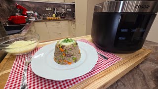 Rizses csirkemáj lassúfőzőben gyorsan készítve 4 főre Cosori rice cooker @szokykonyhaja